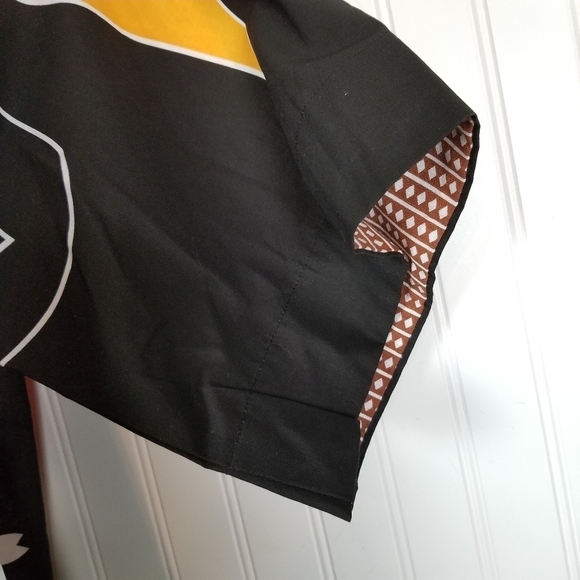 Haori Jacket Short Kimono Womens Vibrant Multicolor Cotton Japanese OS Statement - Picture 5 of 9